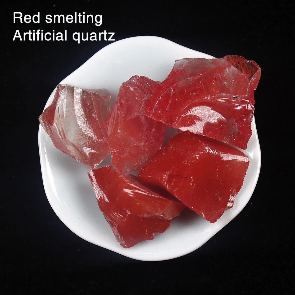 50g/bag Natural Irregular Crystal Quartz Rock Healing Ore Ornament Mineral Energy Stone for Garden fish tank decoration stone