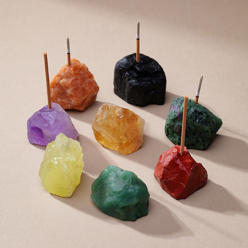 1PC Natural Raw Stone Rough Perfume Stone Fragrant Plug Base Unpolished Home Garden Decoration Ornaments
