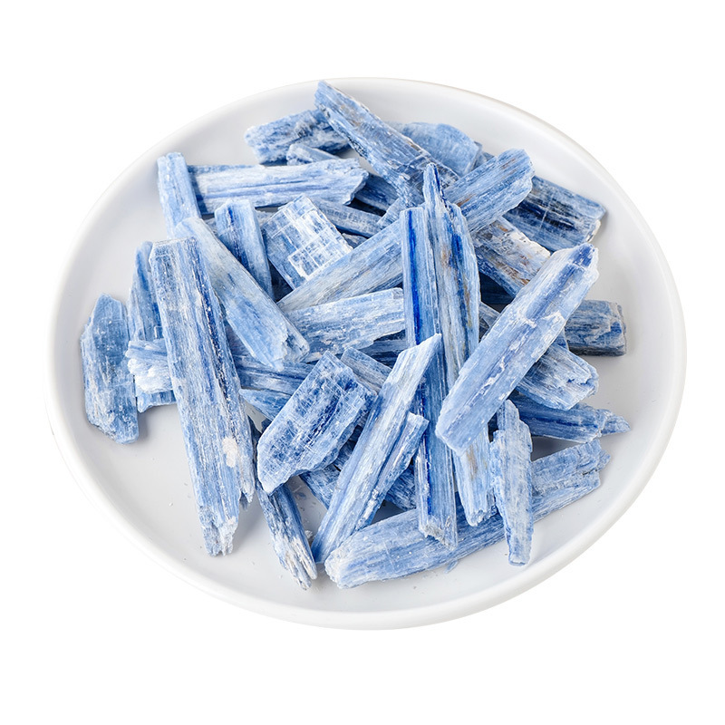 Wholesale Natural Mineral Kyanite Crystal Specimen Stone Raw Blue Calcite Gemstone Chip For Reiki