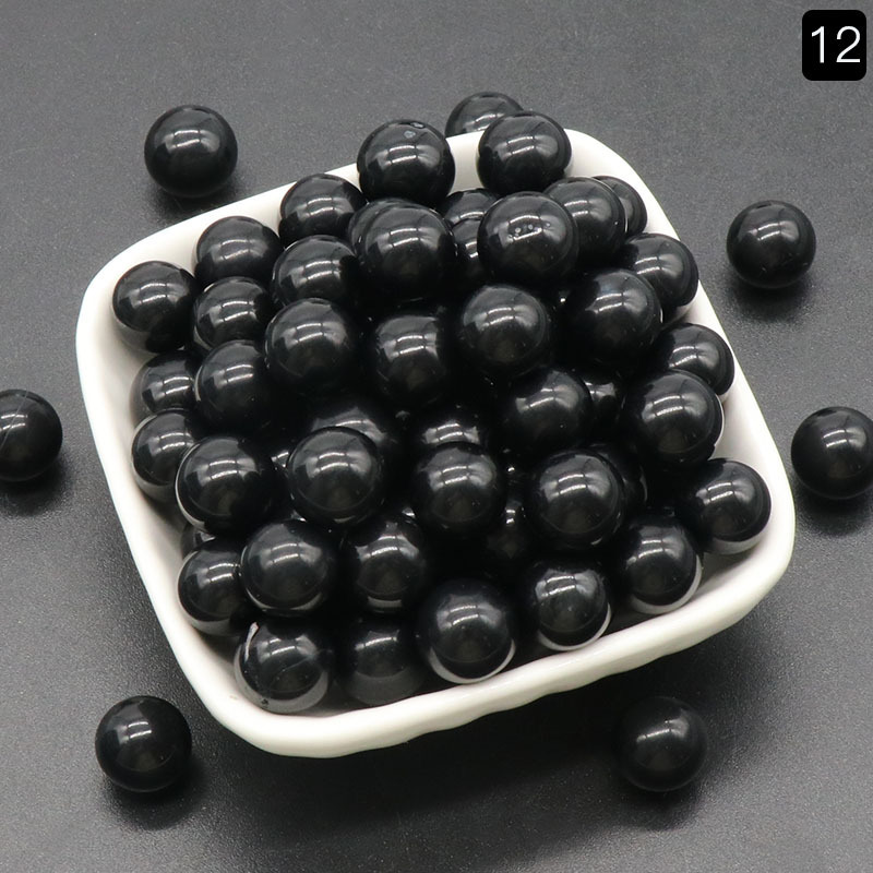 12MM round beads without holes natural stone crystal beads mini balls semi-precious stones diy stone jewelry materials