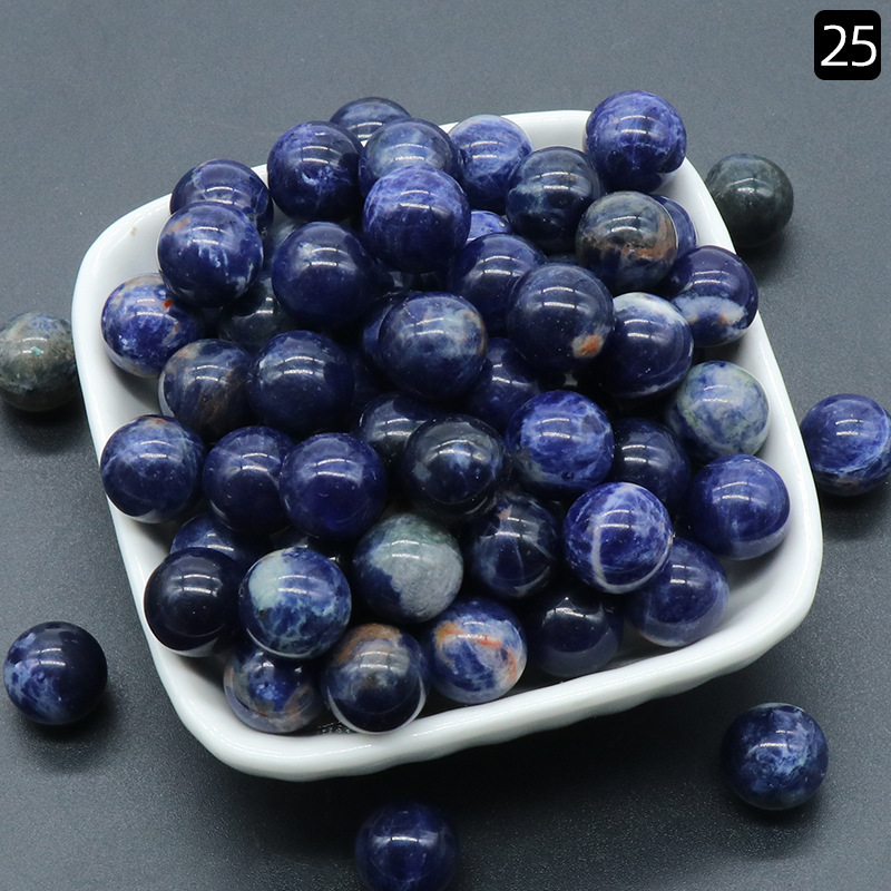 12MM round beads without holes natural stone crystal beads mini balls semi-precious stones diy stone jewelry materials
