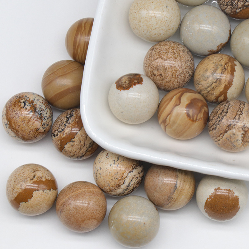 Non-porous-ball 16mm round ball natural amethyst agate diy non-porous stone round beads