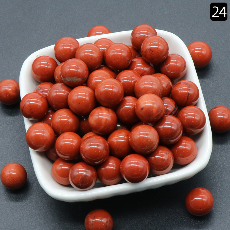 12MM round beads without holes natural stone crystal beads mini balls semi-precious stones diy stone jewelry materials