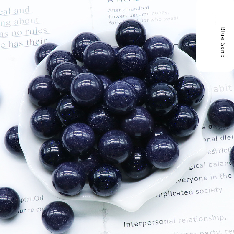 Non-porous-ball 16mm round ball natural amethyst agate diy non-porous stone round beads