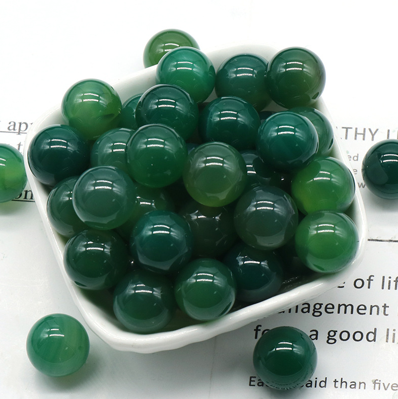 Non-porous-ball 16mm round ball natural amethyst agate diy non-porous stone round beads