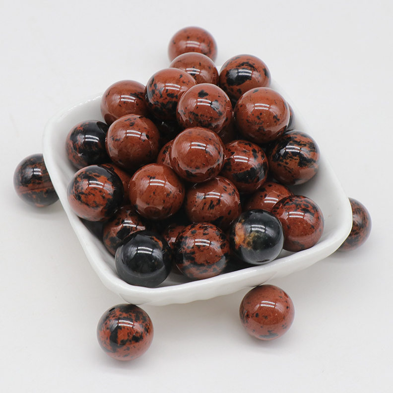Non-porous-ball 16mm round ball natural amethyst agate diy non-porous stone round beads