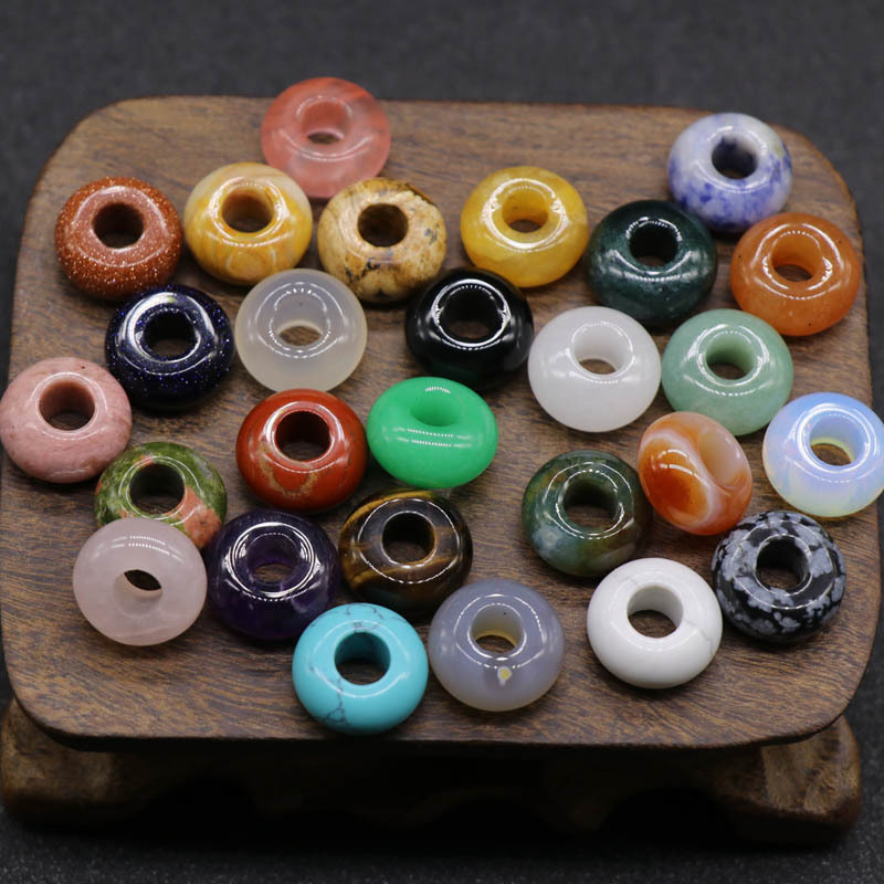 8*14mm crystal beads large hole beads wholesale DIY Panjia beads