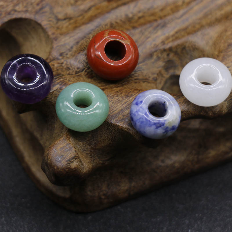 8*14mm crystal beads large hole beads wholesale DIY Panjia beads