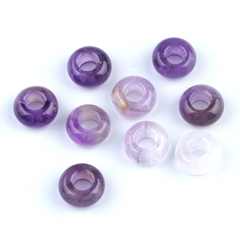 8*14mm crystal beads large hole beads wholesale DIY Panjia beads
