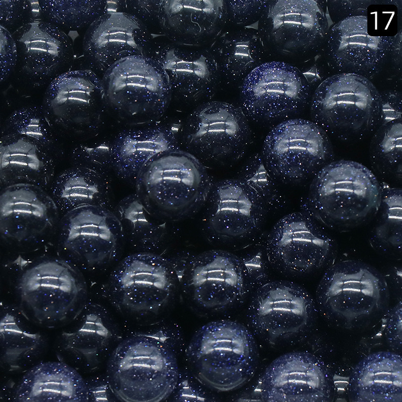 10MM hole-free round beads agate crystal semi-precious stone agate round beads scattered beads diy