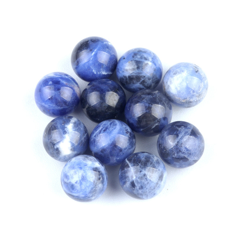 10MM hole-free round beads agate crystal semi-precious stone agate round beads scattered beads diy