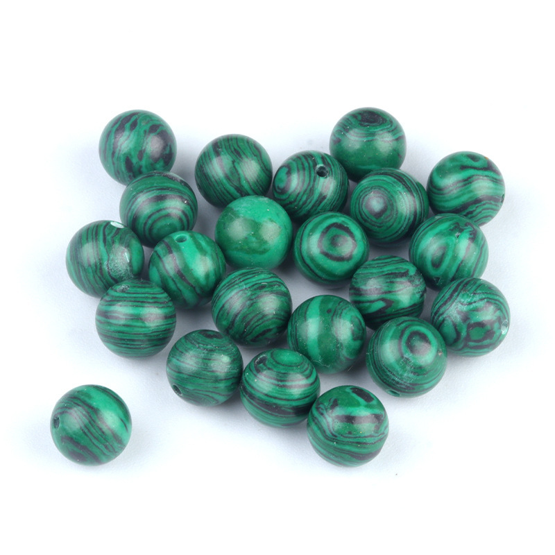 10mm half hole beads natural crystal agate half hole round beads scattered beads DIY