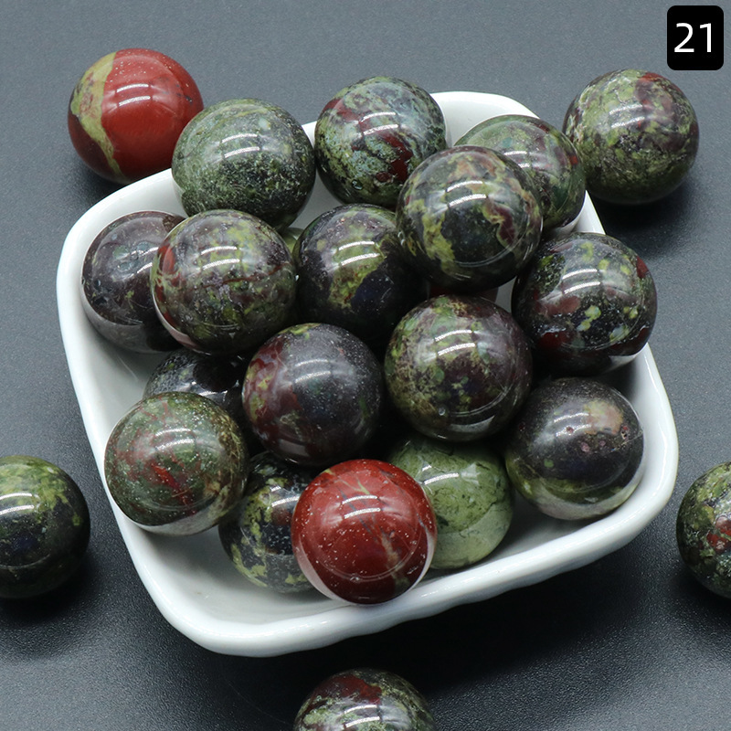 Holeless 20mm round ball natural amethyst agate diy holeless stone round beads