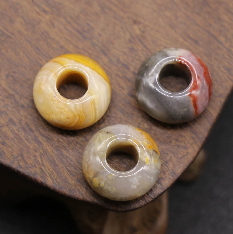 8*14mm crystal beads large hole beads wholesale DIY Panjia beads