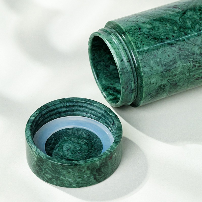 Natural Crystal Stone Gemstone Bottle Direct Drinking Cup Healing  Household Kitchenware