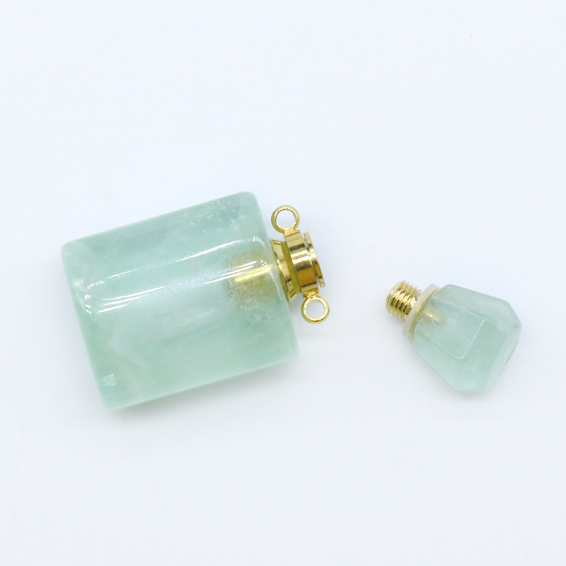 Crystal Perfume Bottle Pendant Essential Oil Bottle Pendant