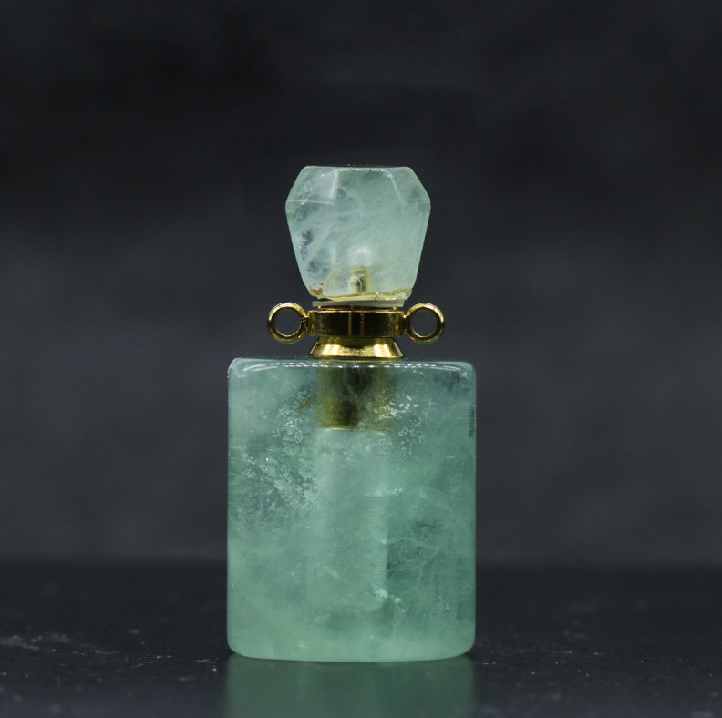 Crystal Perfume Bottle Pendant Essential Oil Bottle Pendant