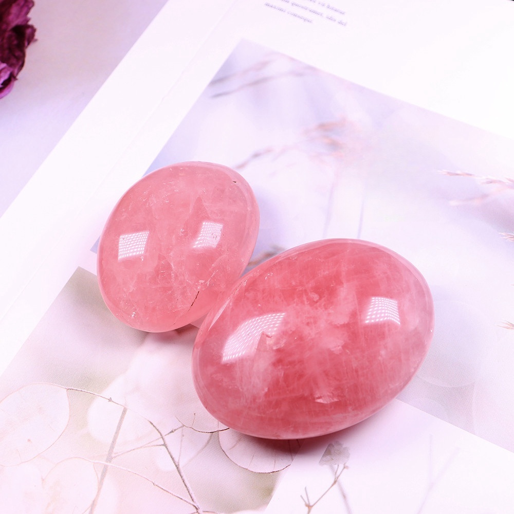 Natural Madagascar Rose Quartz  hibiscus stone love crystal raw stone large grain play stone