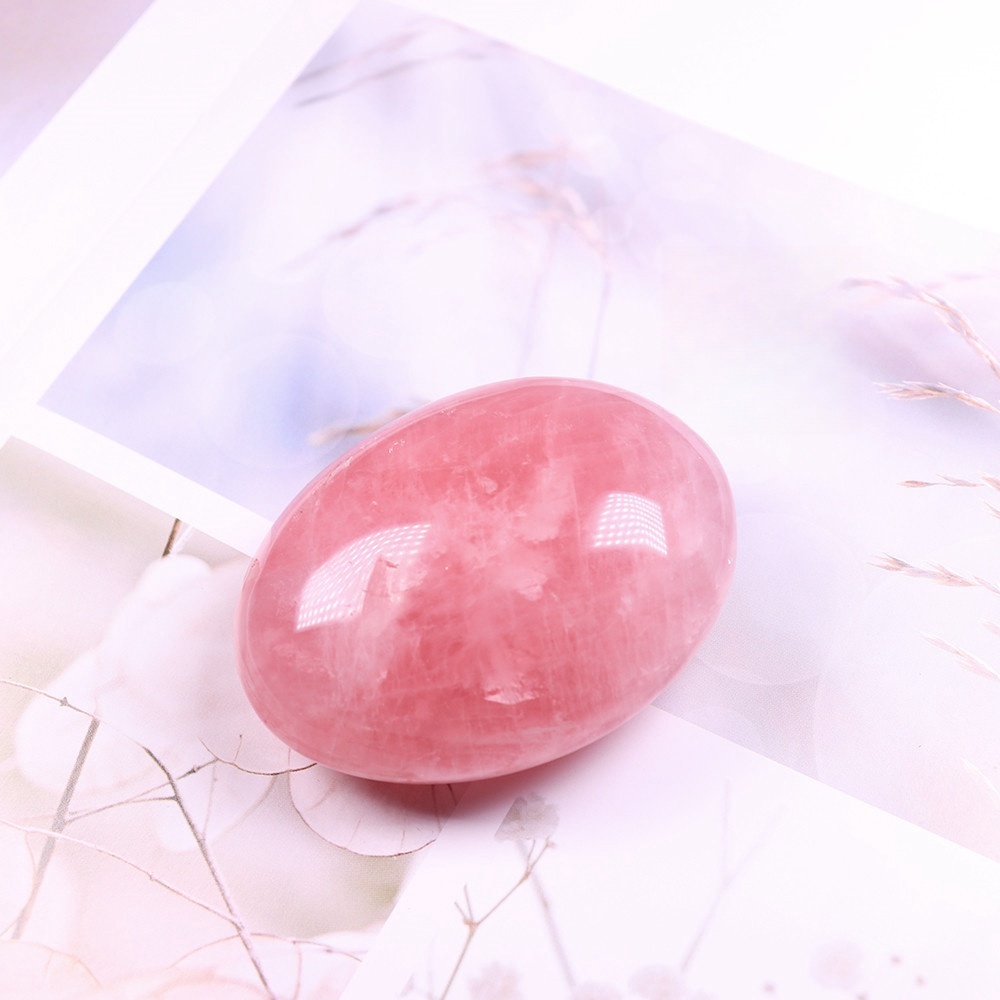 Natural Madagascar Rose Quartz  hibiscus stone love crystal raw stone large grain play stone
