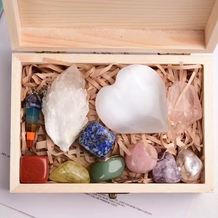 Natural Amethyst Cluster Quartz Crystal Mineral Specimen Healing Stones Rough Ore Seven chakras therapy stone wooden gift
