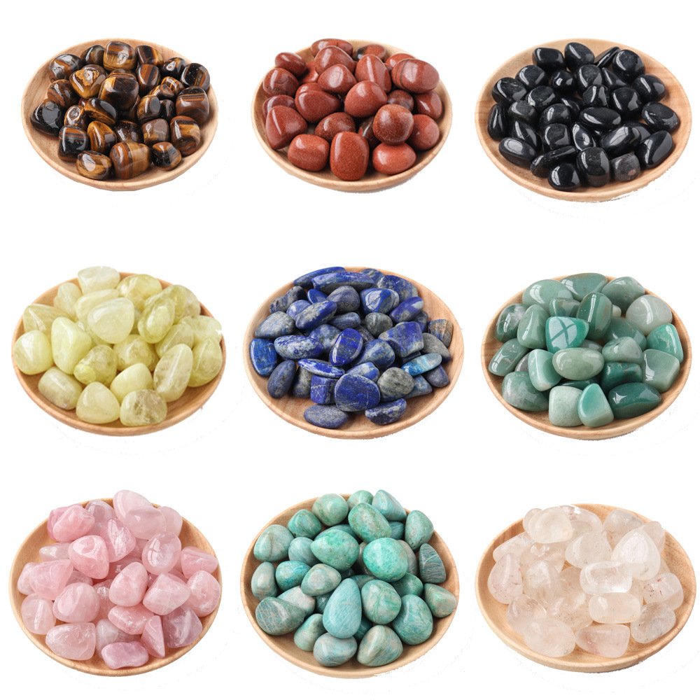 100g Natural crystal large particles polished 2-3cm crushed stone original stone diffuser aromatherapy stone rolling stone