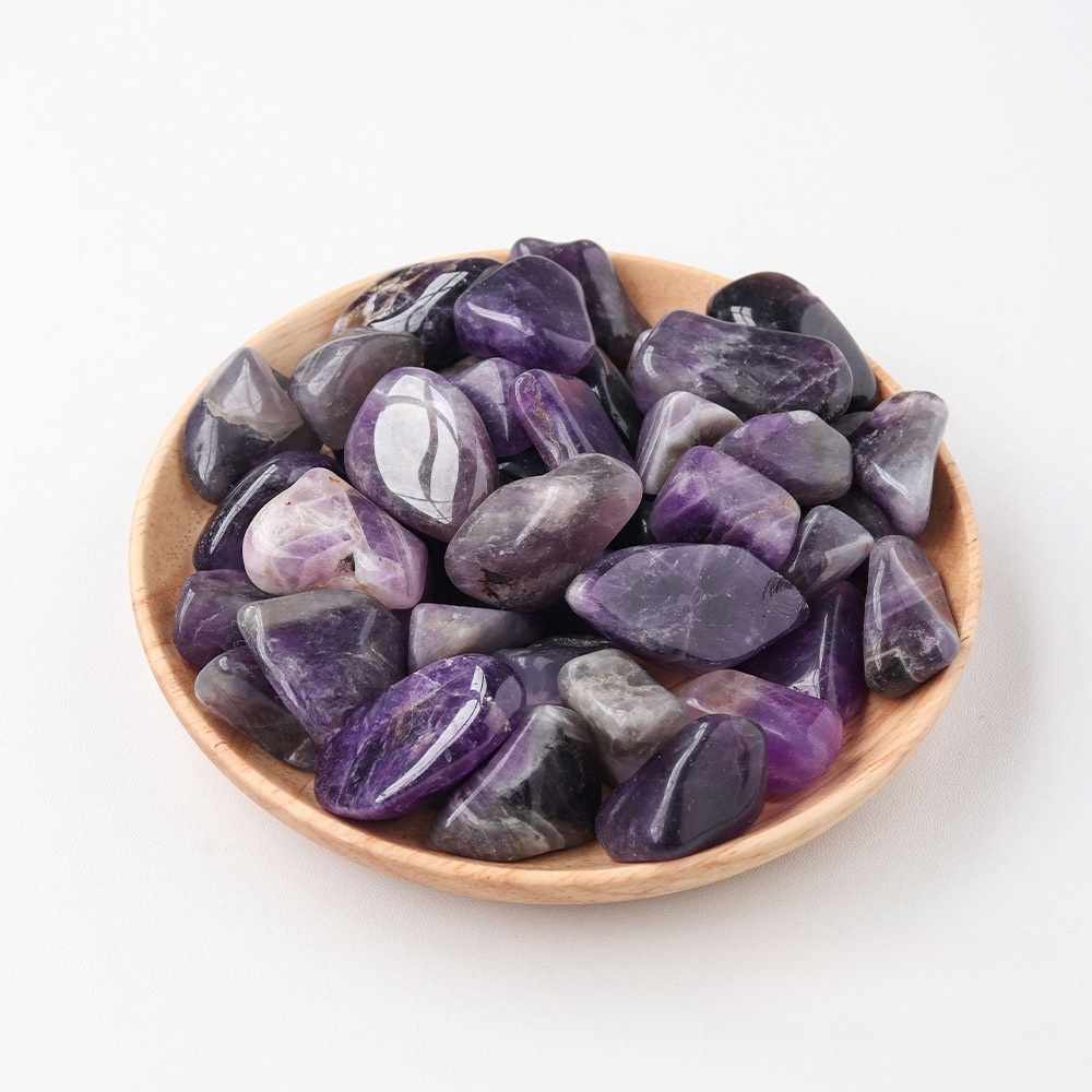 100g Natural crystal large particles polished 2-3cm crushed stone original stone diffuser aromatherapy stone rolling stone