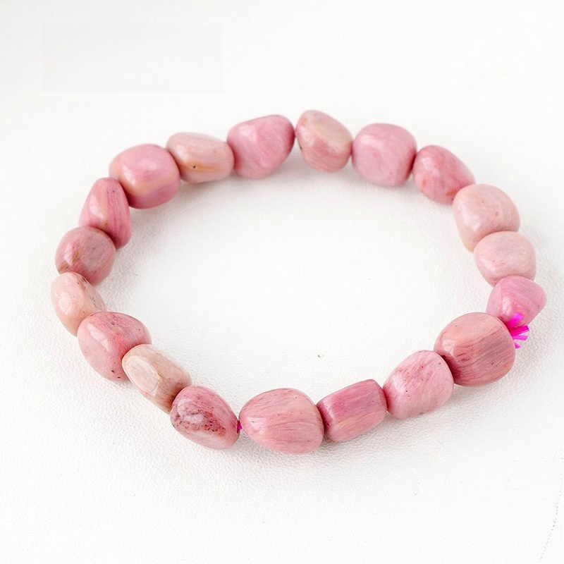 Natural crystal large grain gravel rolling stone bracelet irregular shaped jade agate bracelet