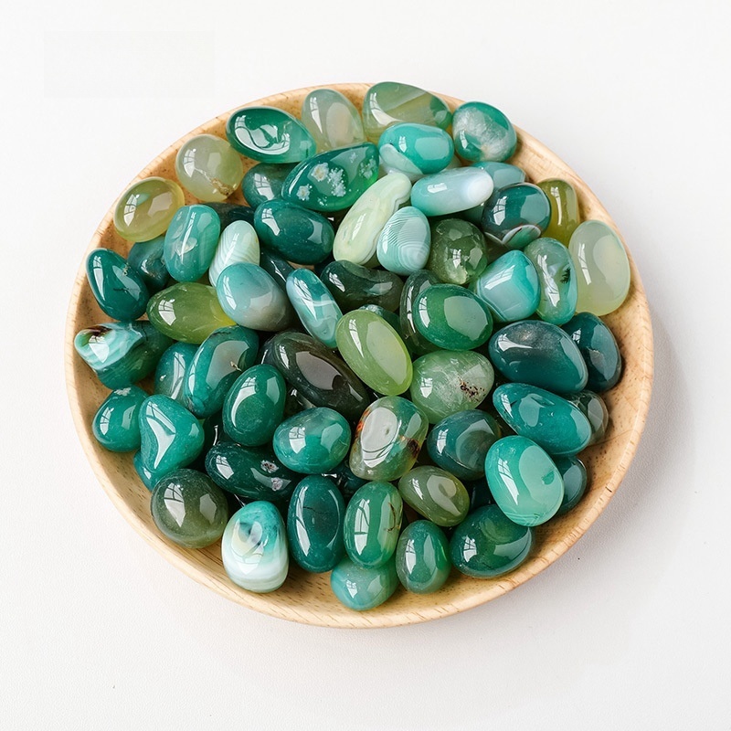 Natural polished tumbled stone crystal stone aromatherapy stone diffuser stone