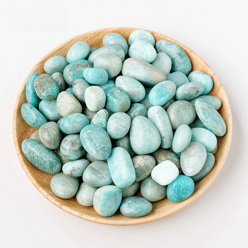 Natural polished tumbled stone crystal stone aromatherapy stone diffuser stone