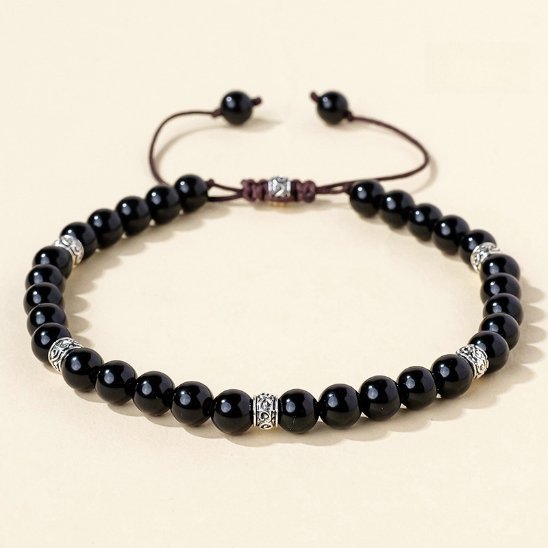 6mm Braided Adjustable Fashion Jewelry Bracelet