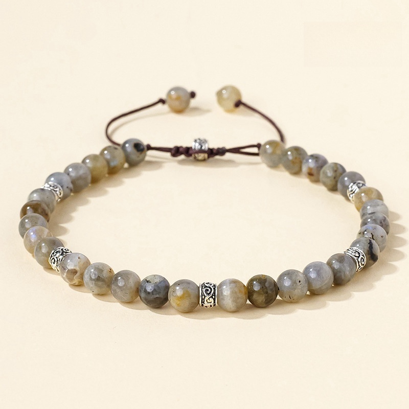 6mm Braided Adjustable Fashion Jewelry Bracelet