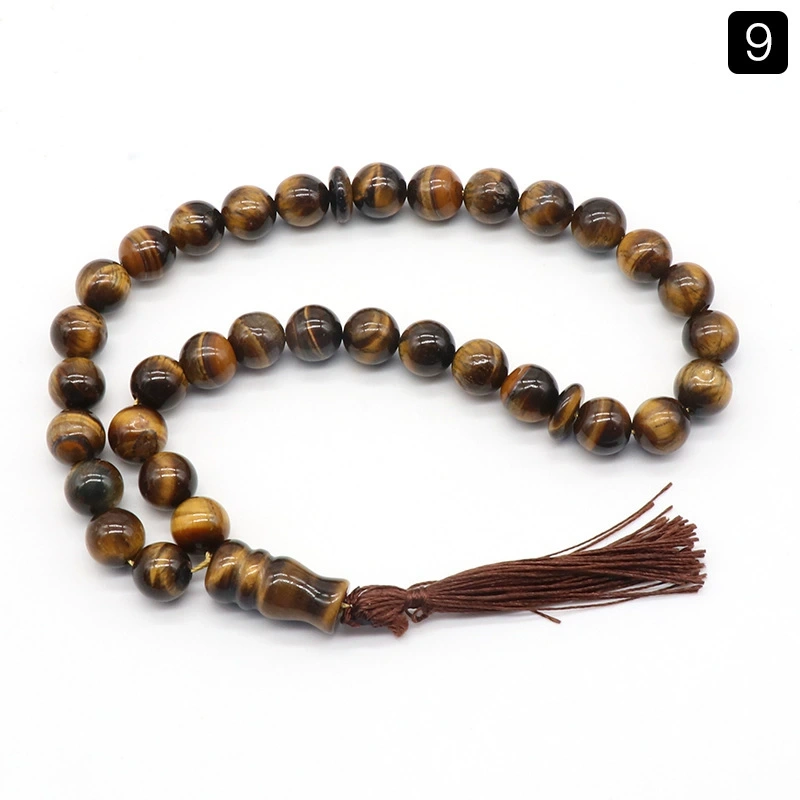Crystal agate 33 beads bracelet hand-held jewelry car hanging stationery accessories