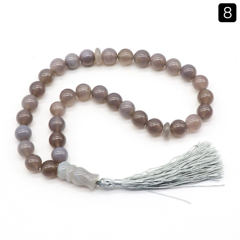 Crystal agate 33 beads bracelet hand-held jewelry car hanging stationery accessories