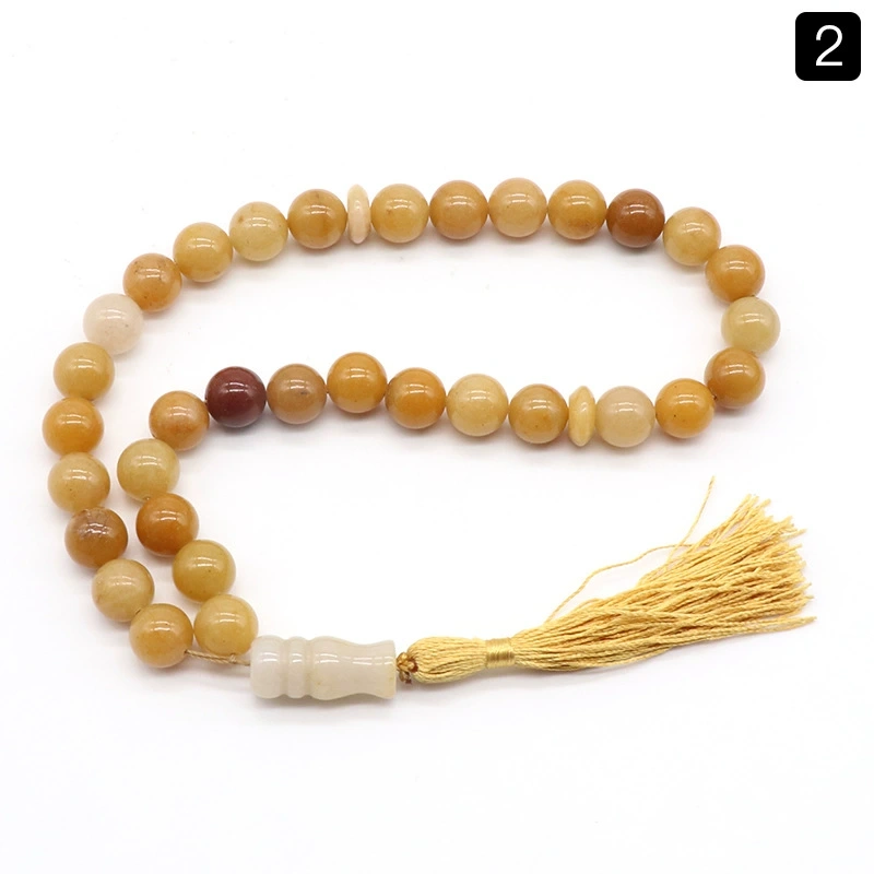 Crystal agate 33 beads bracelet hand-held jewelry car hanging stationery accessories