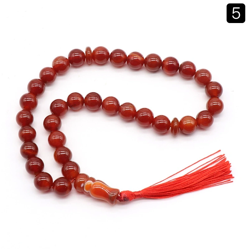 Crystal agate 33 beads bracelet hand-held jewelry car hanging stationery accessories