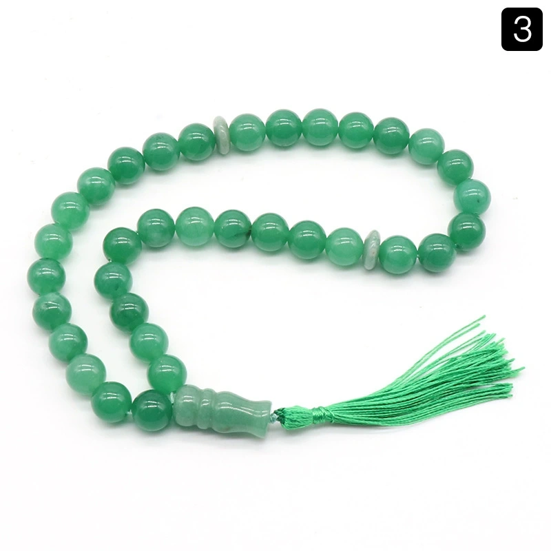 Crystal agate 33 beads bracelet hand-held jewelry car hanging stationery accessories