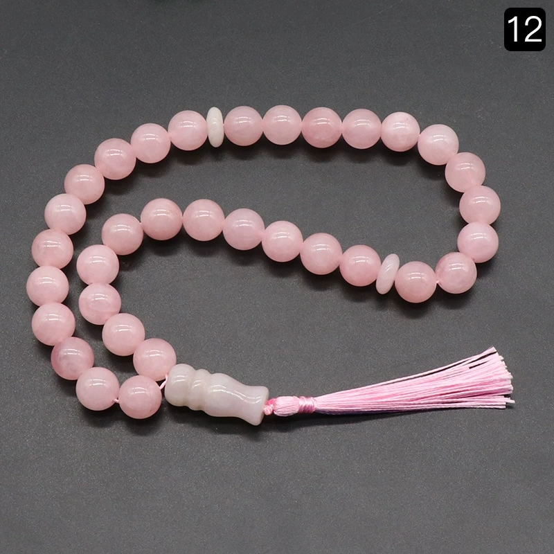 Crystal agate 33 beads bracelet hand-held jewelry car hanging stationery accessories