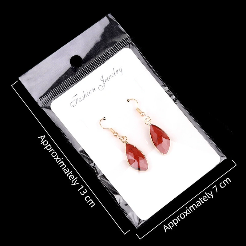 11x21mm amethyst rose quartz copper edged shaped drop earrings