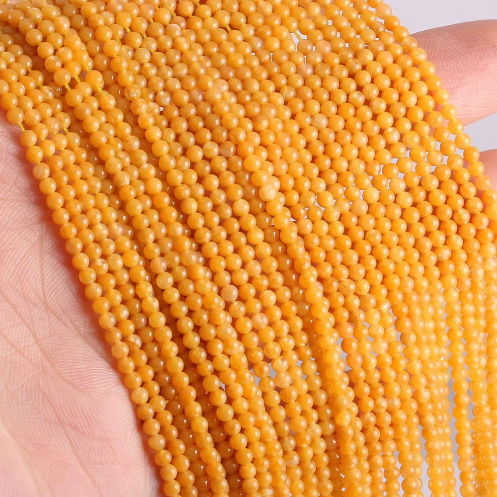2mm 3mm natural stone small round beads DIY jewelry accessories semi-finished agate tiger eye garnet loose beads
