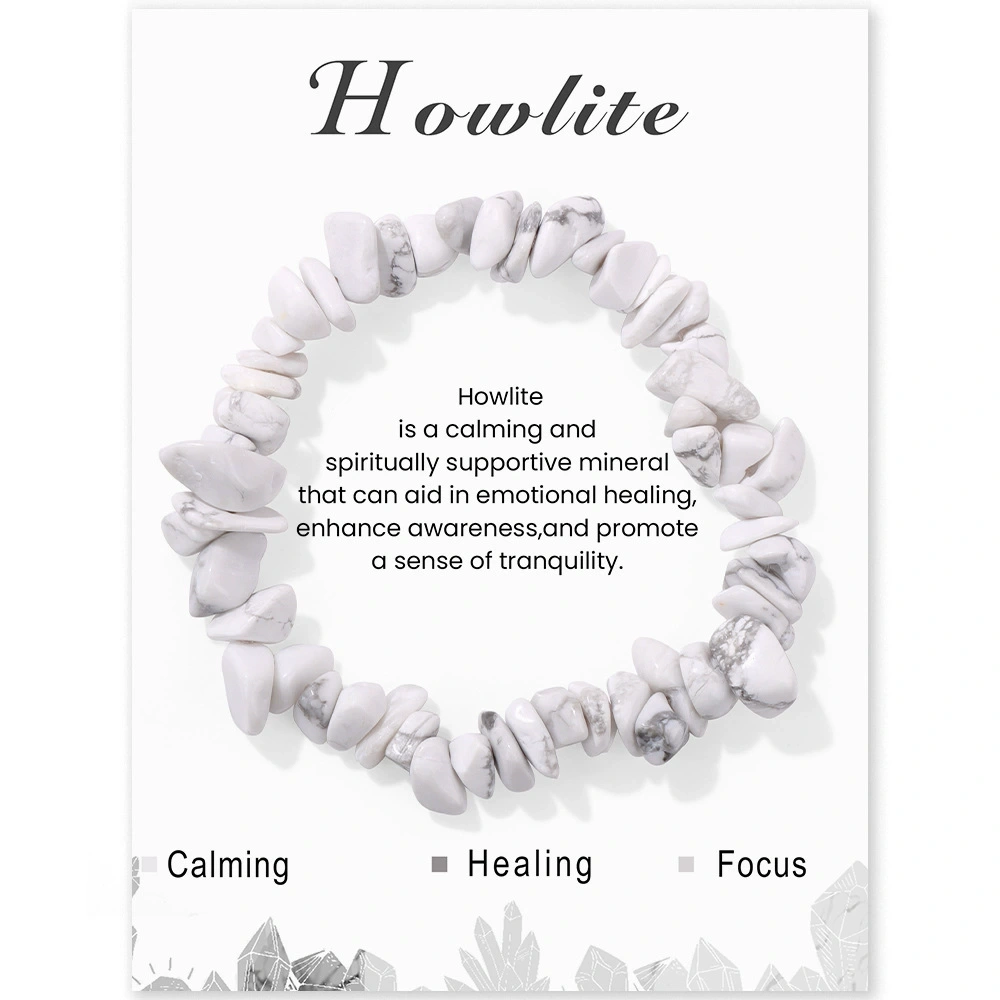 Natural gravel bracelets, energy crystals, European and American cross-border hot sales, bracelets to attract wealth and romance