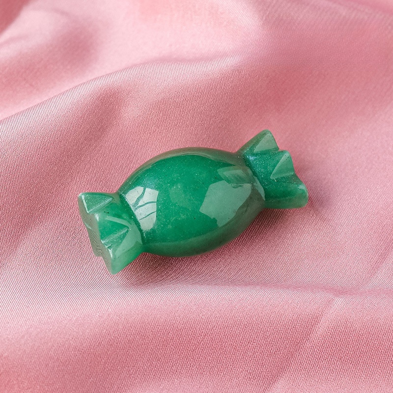 Natural crystal candy carvings crystal raw stone carving