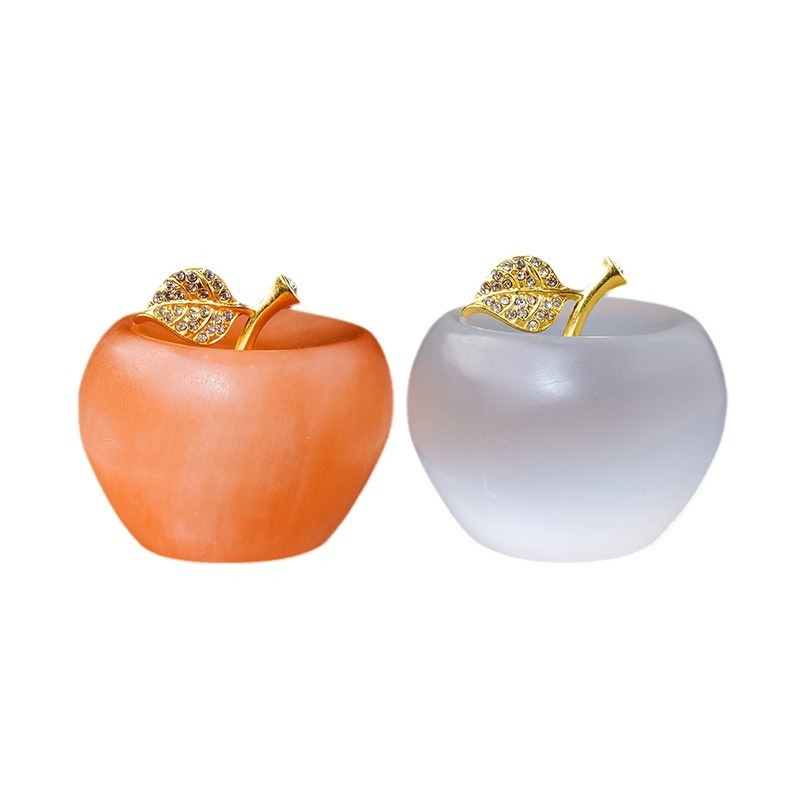 Natural Moroccan Asholate Apple Stone Polished Christmas Decoration Ornaments