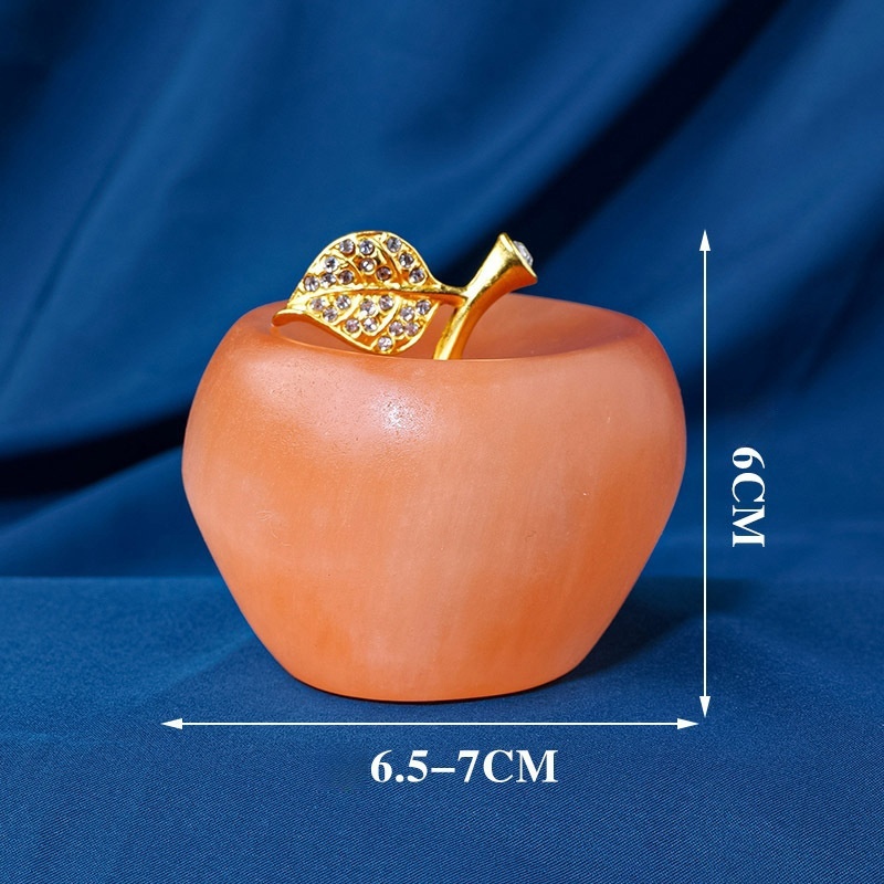 Natural Moroccan Asholate Apple Stone Polished Christmas Decoration Ornaments
