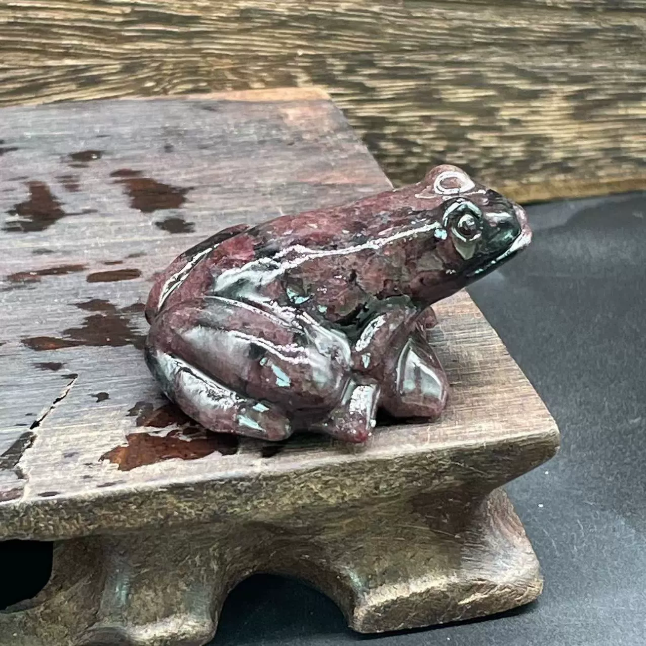 Crystal frogs 4 cm semi-precious stone natural stone frogs cute small animals