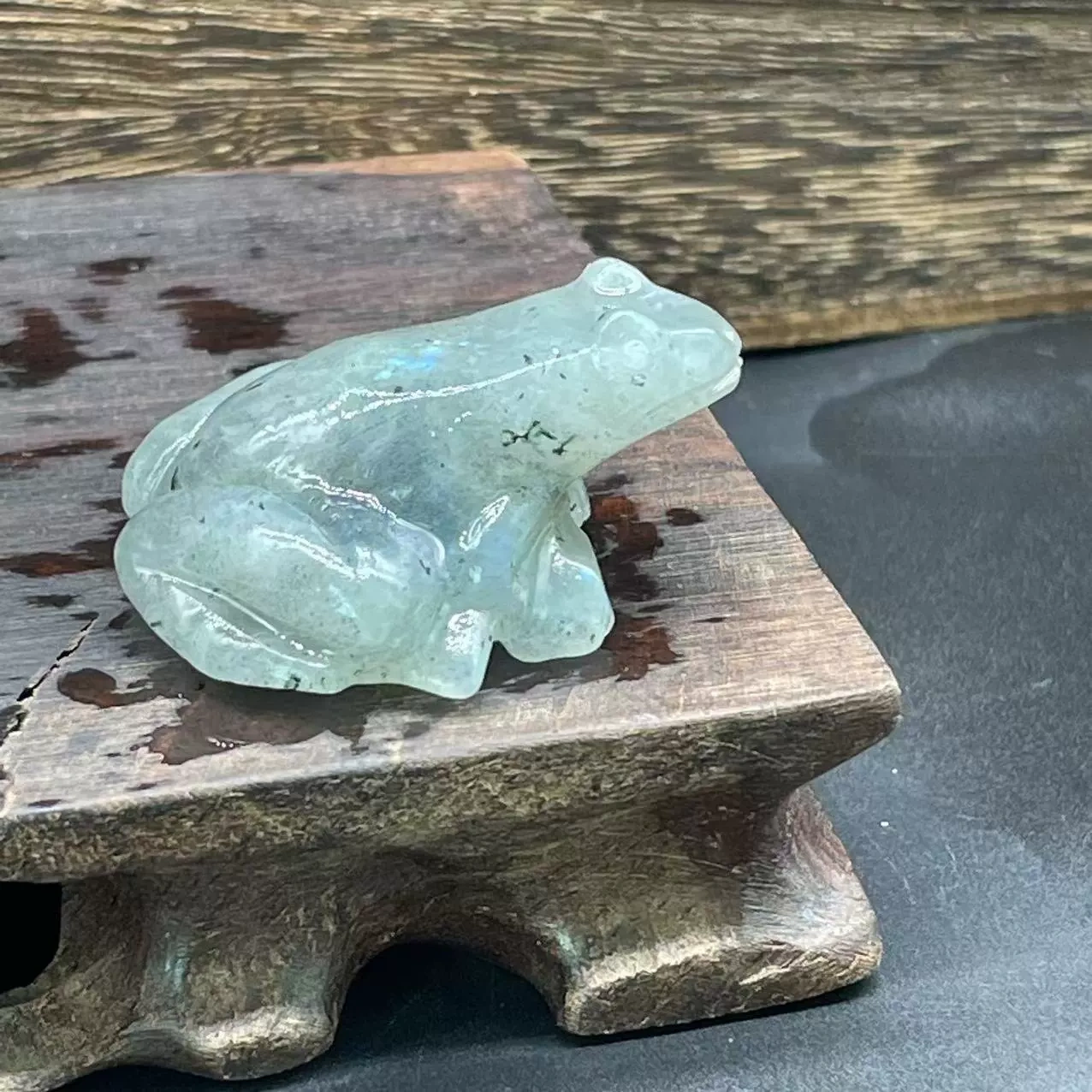 Crystal frogs 4 cm semi-precious stone natural stone frogs cute small animals