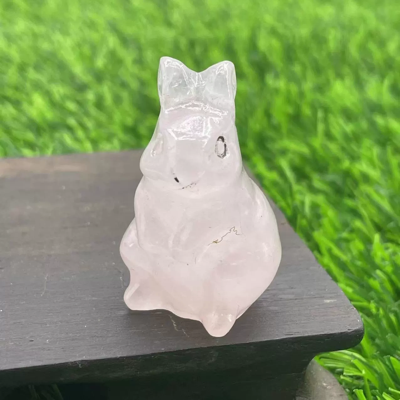 4cm natural stone bunny semi-precious stone bunny 1.5 inches 36 materials