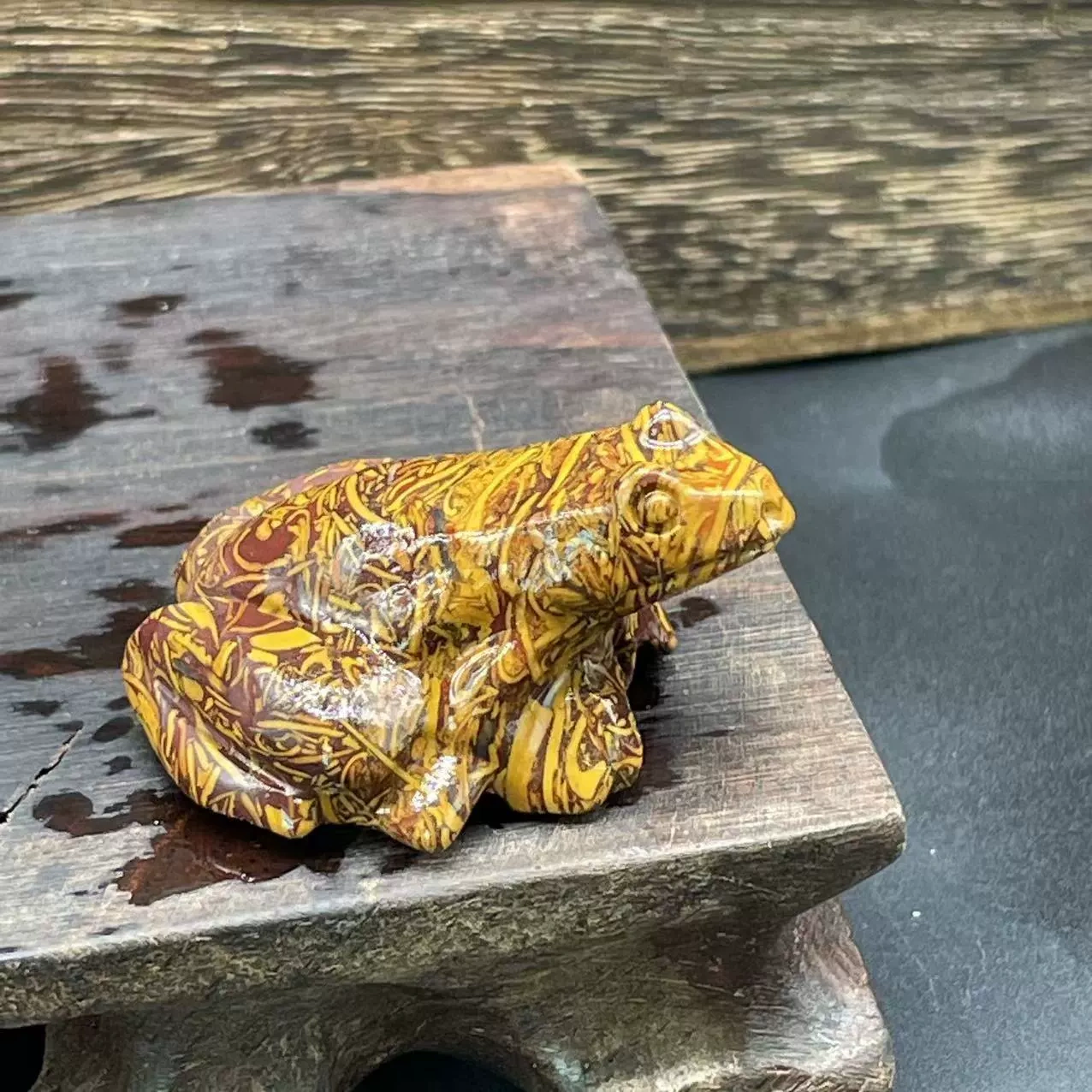 Crystal frogs 4 cm semi-precious stone natural stone frogs cute small animals