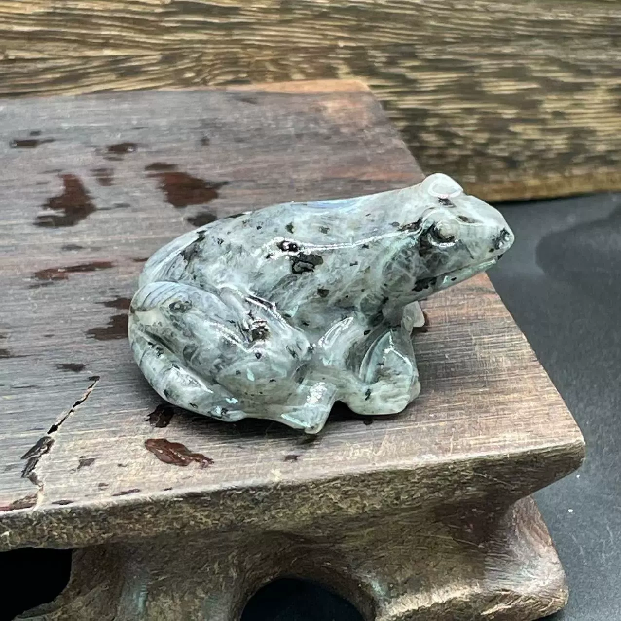 Crystal frogs 4 cm semi-precious stone natural stone frogs cute small animals