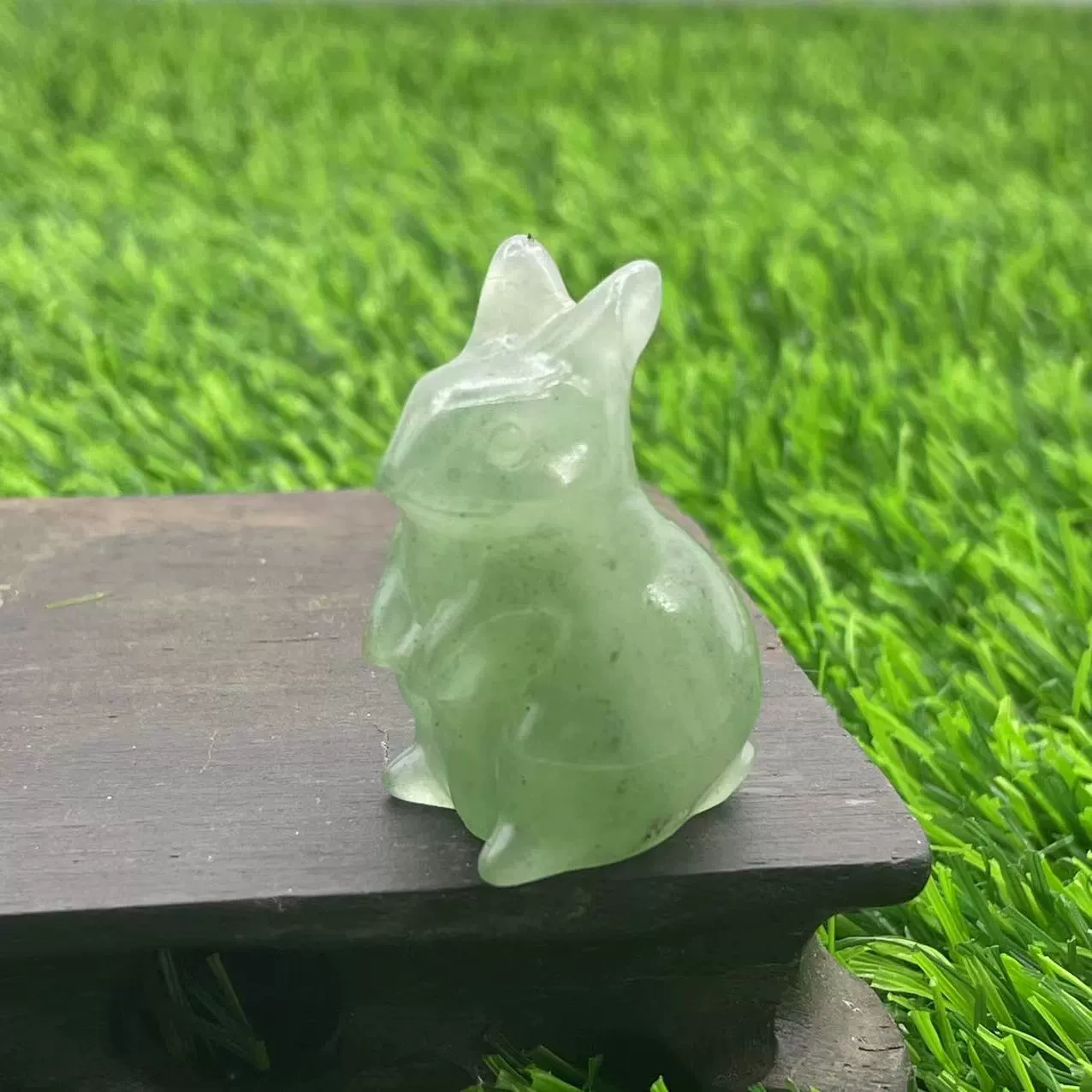 4cm natural stone bunny semi-precious stone bunny 1.5 inches 36 materials