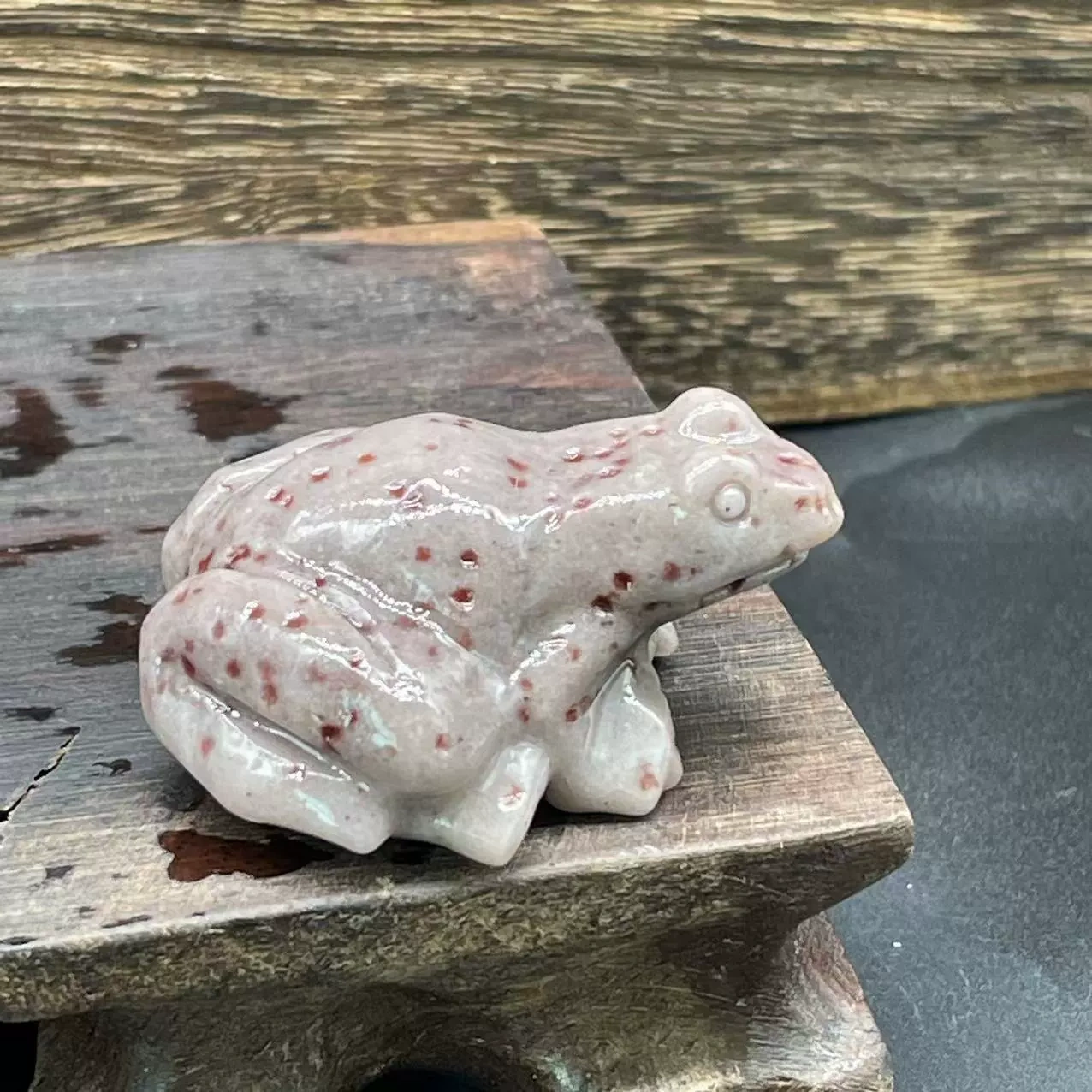 Crystal frogs 4 cm semi-precious stone natural stone frogs cute small animals